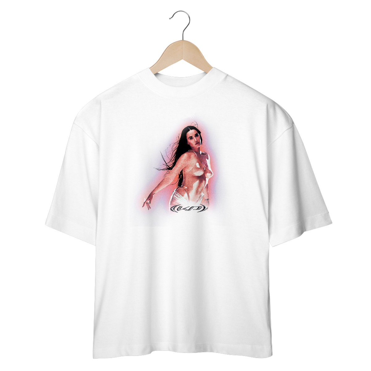 Nome do produto: CAMISETA OVERSIZED KATY PERRY PORTAL