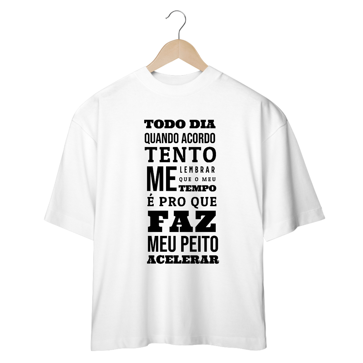 Nome do produto: CAMISETA OVERSIZED JUNIOR FOME