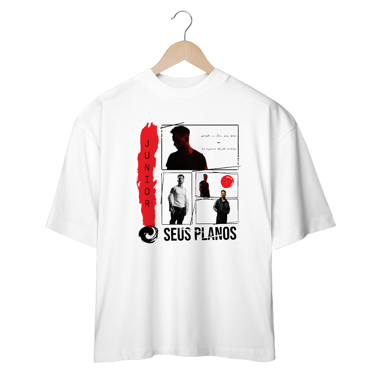 Nome do produto: CAMISETA OVERSIZED JUNIOR SEUS PLANOS