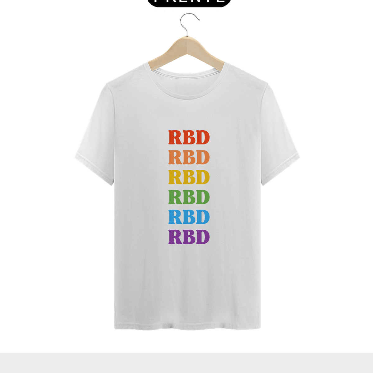Nome do produto: Camiseta Unissex - RBD lgbtqiapn+ 
