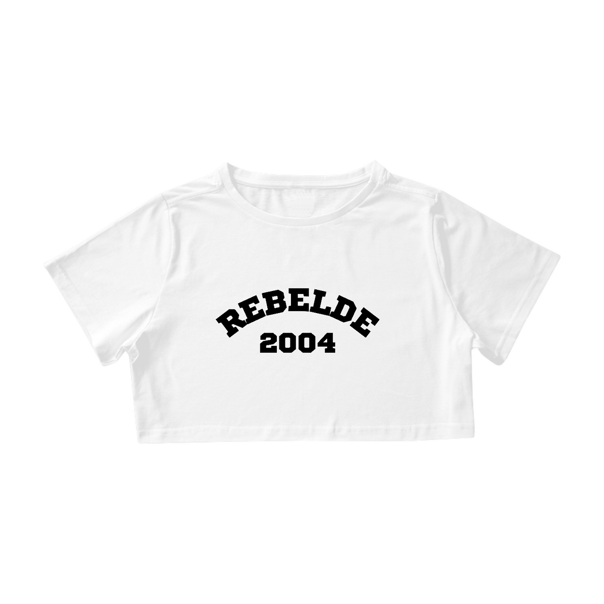 Nome do produto: Cropped - Rebelde 2004 ®