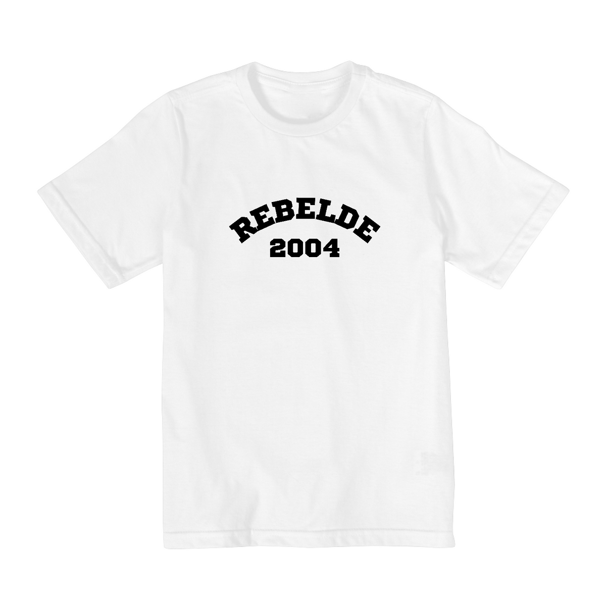 Nome do produto: Camiseta Infantil - Rebelde 2004 ®