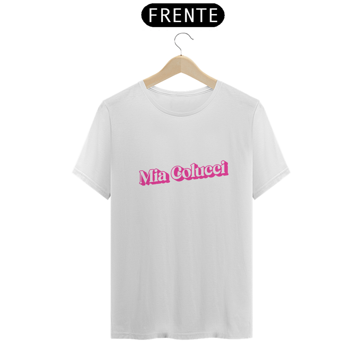 Nome do produto: Camiseta Unissex - Mia Colucci
