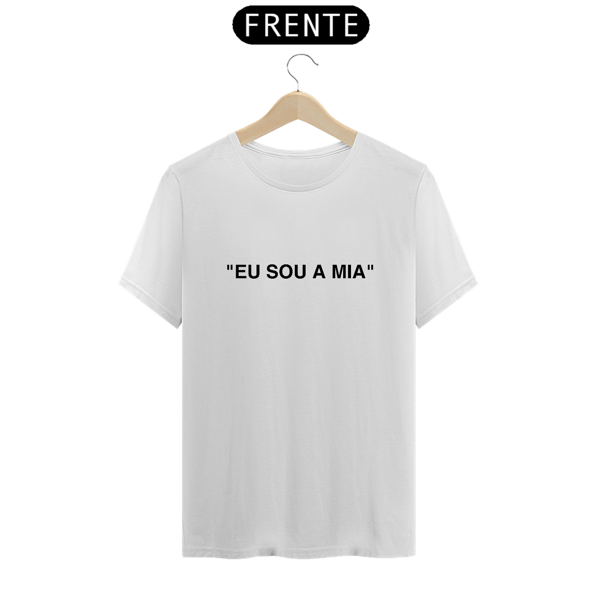 Nome do produto: Camiseta Unissex - RBD Eu sou a Mia Insp. Off White 