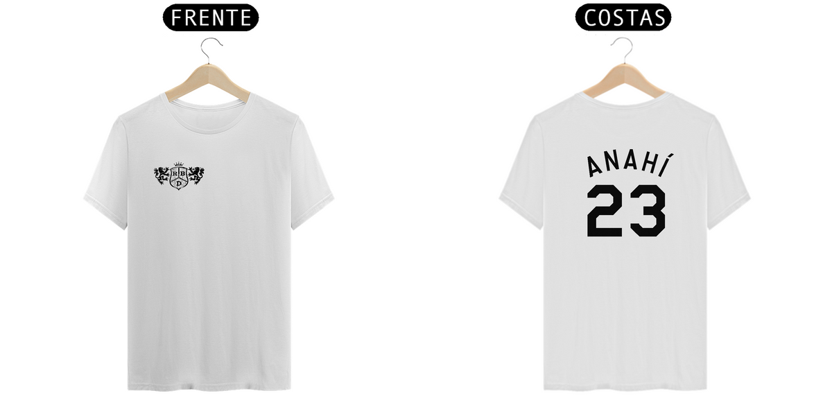 Nome do produto: Camiseta Unissex - Anahí 23