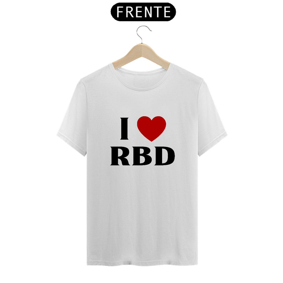 Nome do produto: Camiseta Unissex - RBD I >3 RBD 