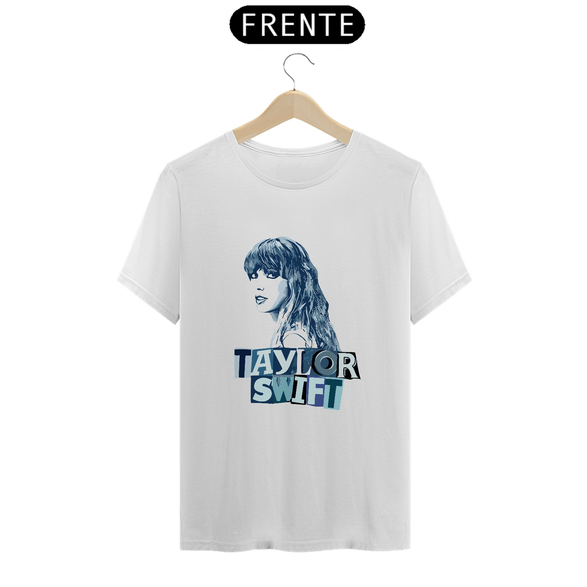 Nome do produto: Camiseta Unissex - Taylor Swift Recortes