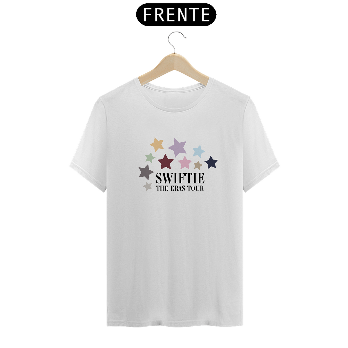 Nome do produto: Camiseta Unissex - Swiftie Stars The Eras Tour 
