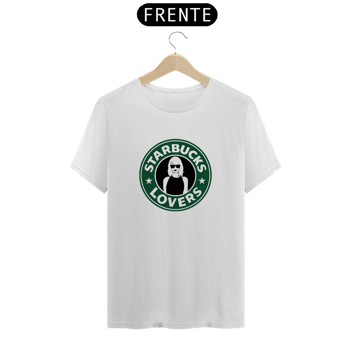 Nome do produto: Camiseta Unissex - Starbucks Lovers Taylor Swift 
