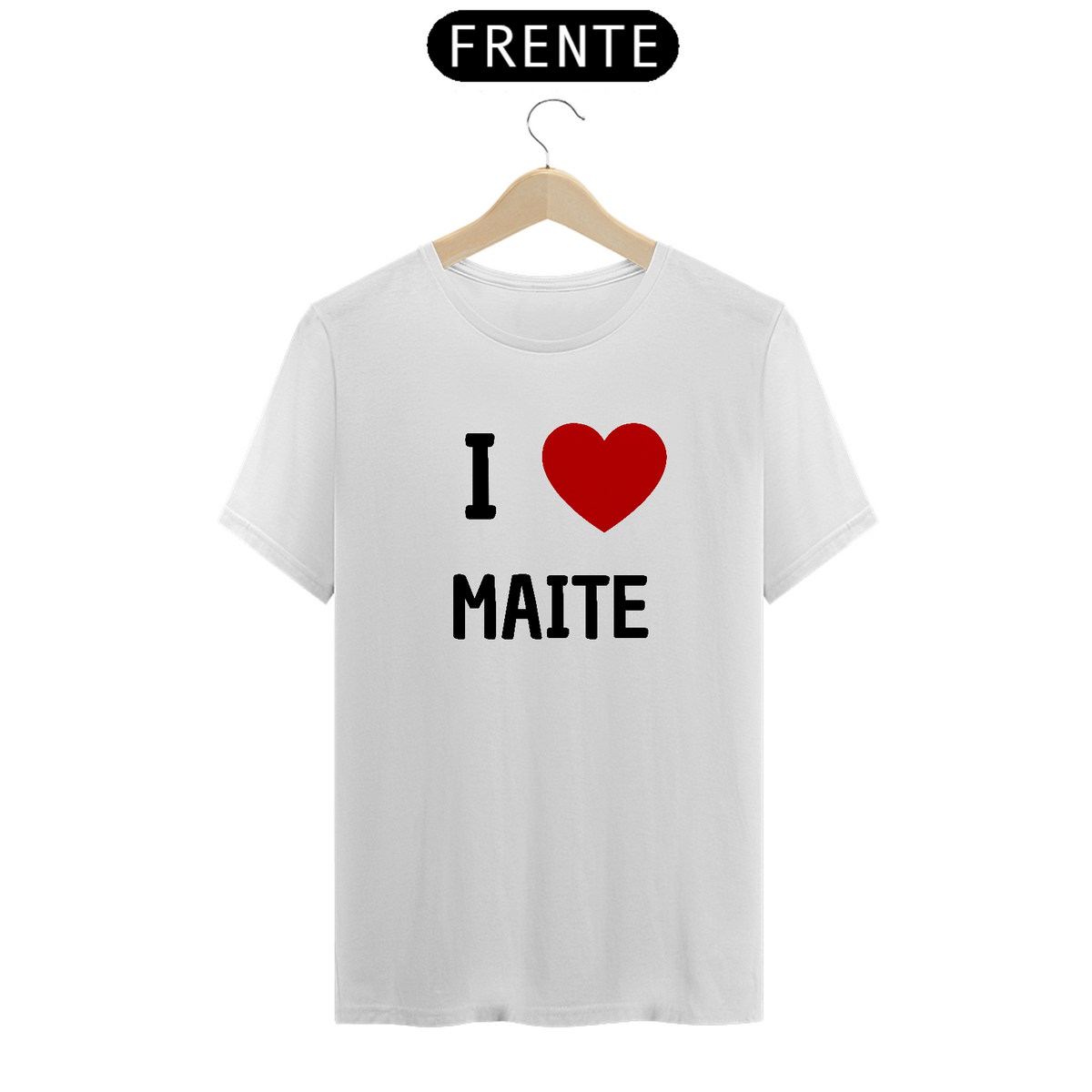 Nome do produto: Camiseta Unissex - RBD I <3 Maite 