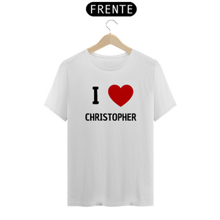 Camiseta Unissex - RBD I <3 Christopher 