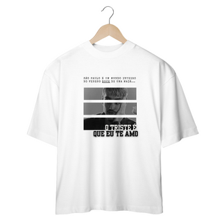 CAMISETA OVERSIZED JÃO O TRISTE É QUE 