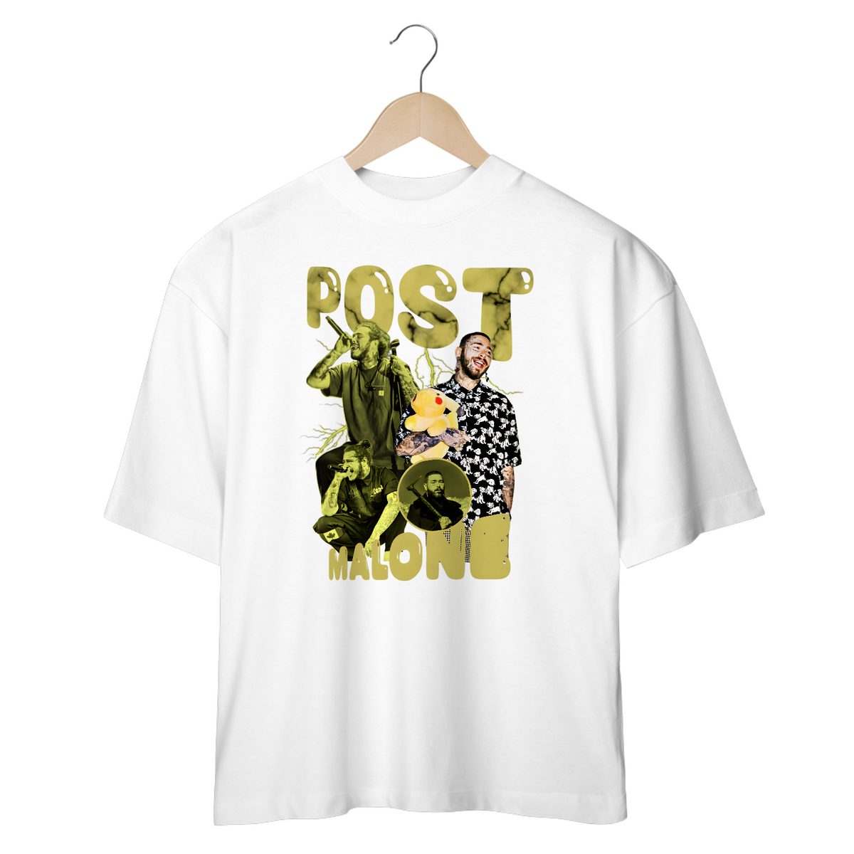 Nome do produto: CAMISETA OVERSIZED POST MALONE