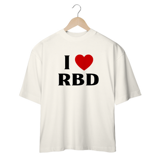 Nome do produtoCamiseta Oversized - I Love RBD 