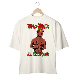 Nome do produtoCamiseta Oversized - Tupac