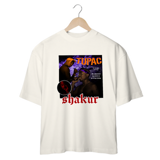 Nome do produtoCamiseta Oversized - Tupac