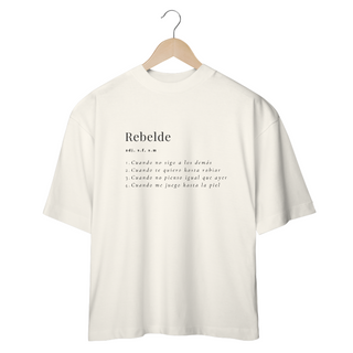 Nome do produtoCamiseta Oversized - RBD Significado Rebelde