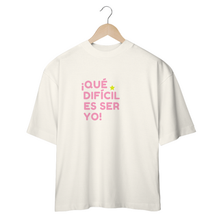 Nome do produtoCamiseta Oversized - RBD ¡Que difícil es ser yo! ★