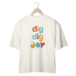 Nome do produtoCamiseta Oversized - Sandy & Junior Dig Dig Joy