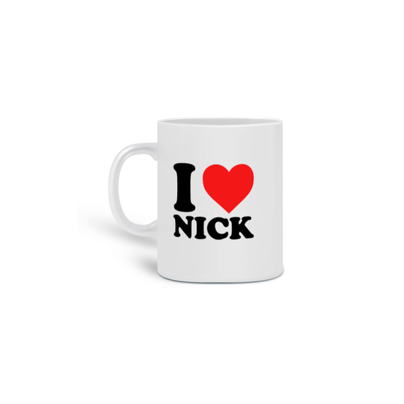 Caneca - Jonas Brothers I Love Nick