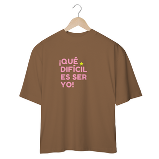 Nome do produtoCamiseta Oversized - RBD ¡Que difícil es ser yo! ★