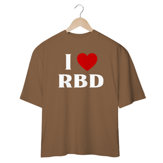 Nome do produtoCamiseta Oversized - RBD I Love RBD 