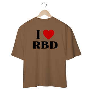 Nome do produtoCamiseta Oversized - RBD I Love RBD 