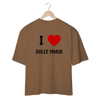 Nome do produtoCamiseta Oversized - RBD I Love Dulce Maria