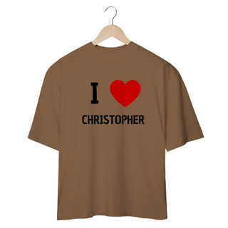 Nome do produtoCamiseta Oversized - RBD I Love Christopher