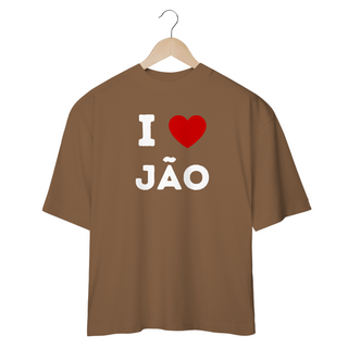 Nome do produtoCamiseta Oversized - Jão I Love Jão 