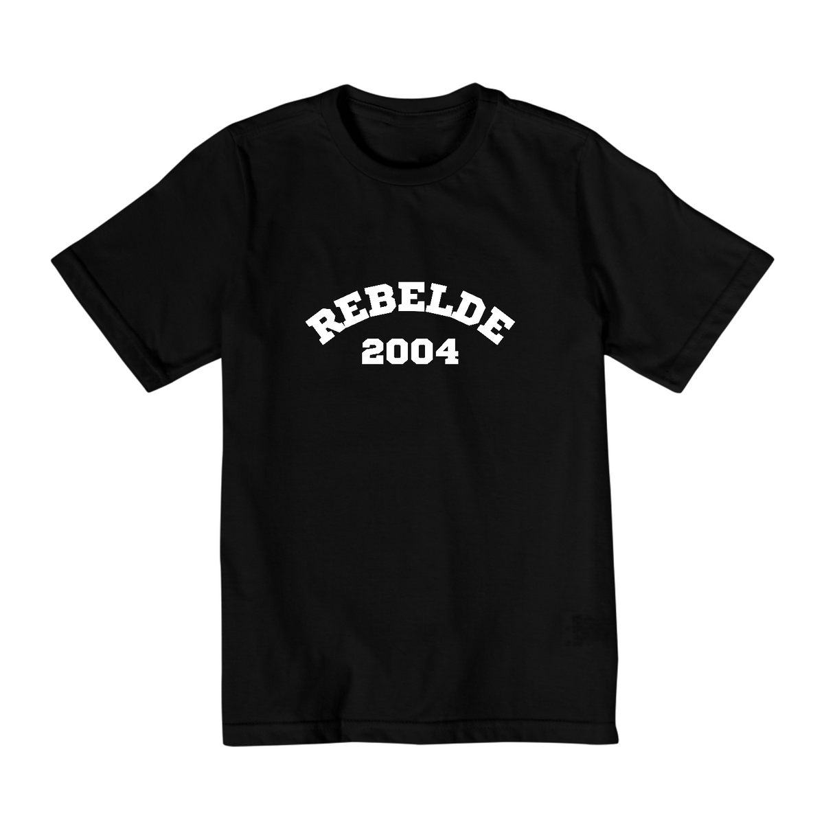 Nome do produto: Camiseta Infantil - Rebelde 2004 ®