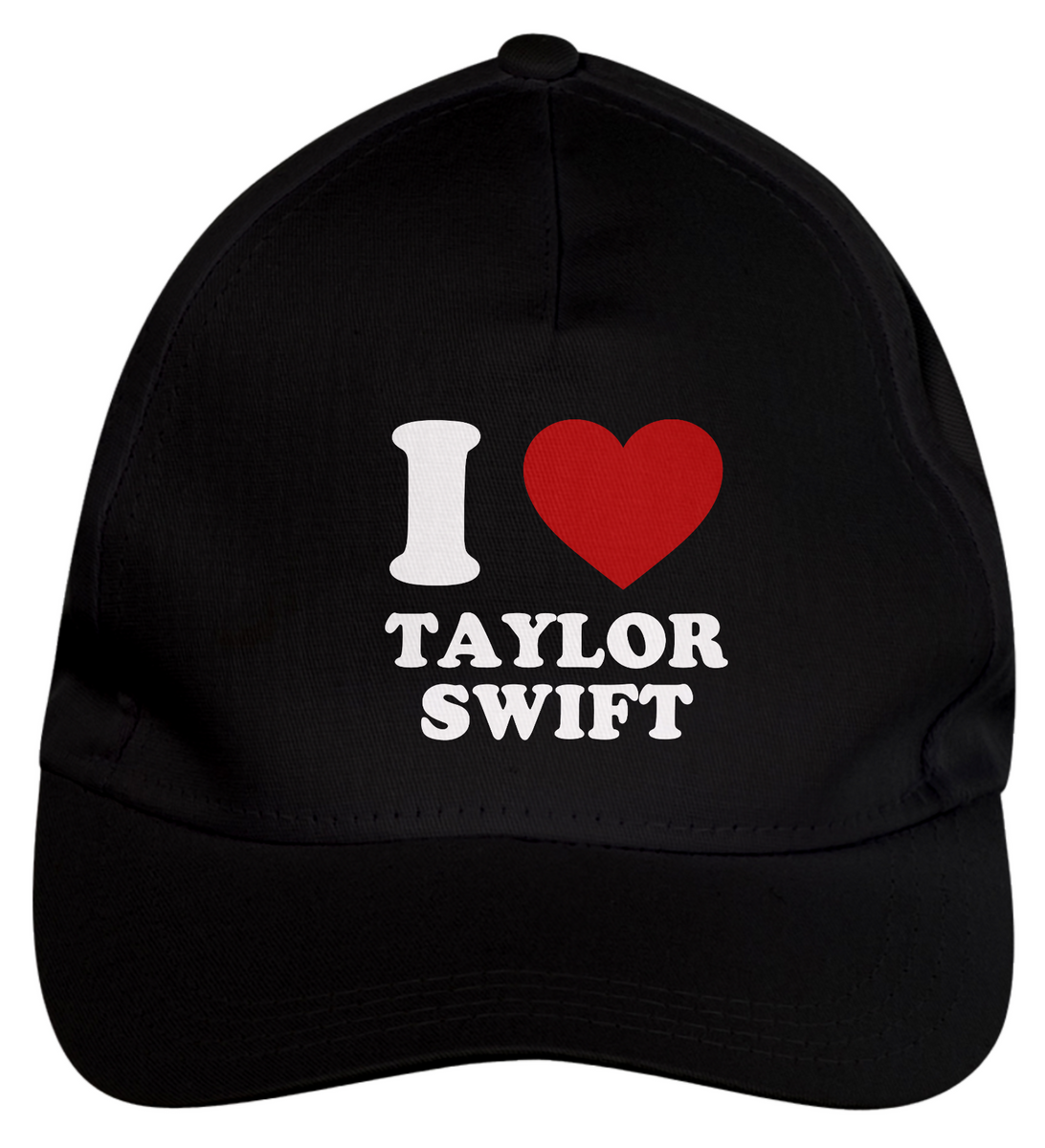 Nome do produto: Boné - I Love Taylor Swift 