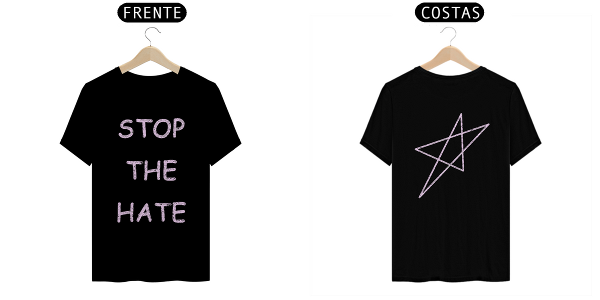 Nome do produto: Camiseta Unissex - RBD Anahi Stop The Hate 