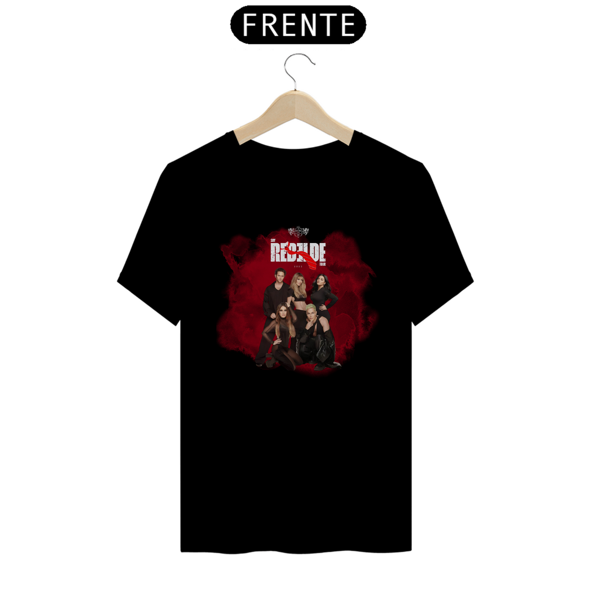 Nome do produto: Camiseta Unissex - RBD 