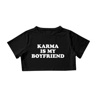 Nome do produtoCropped - Taylor Swift Karma Is My Boyfriend
