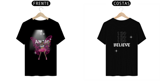 Camiseta Unissex - RBD Anahi I do Believe 