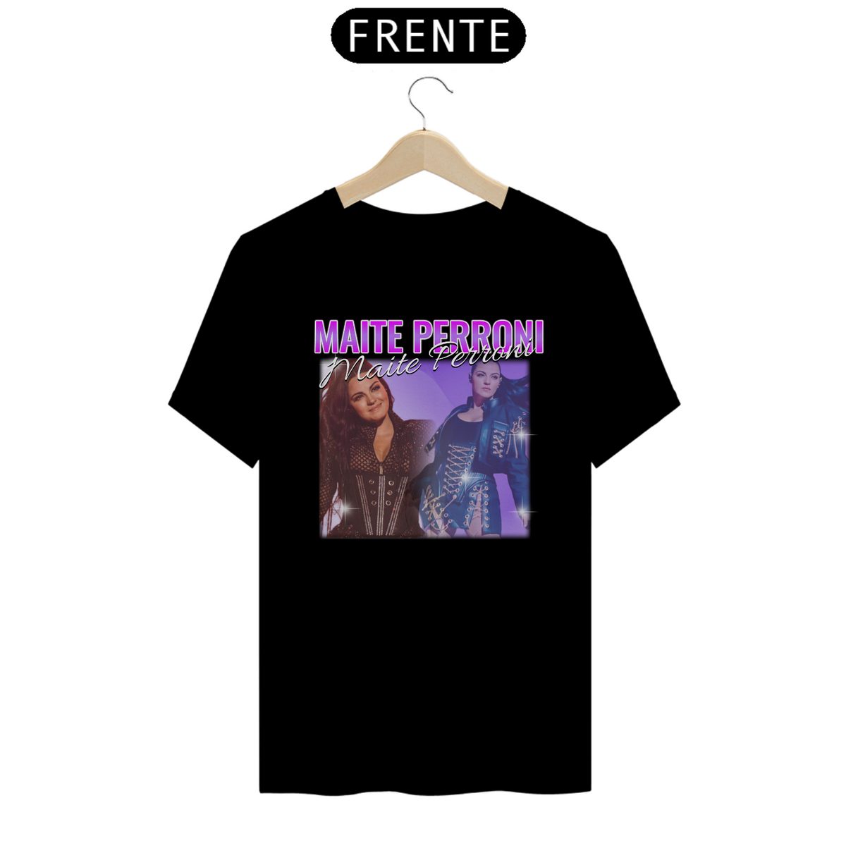 Nome do produto: Camiseta Unissex - RBD Maite Perroni