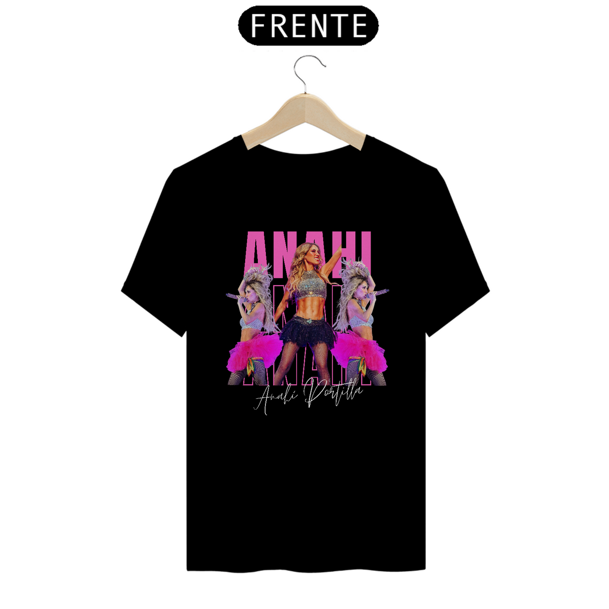 Nome do produto: Camiseta Unissex - RBD Anahi Portilla
