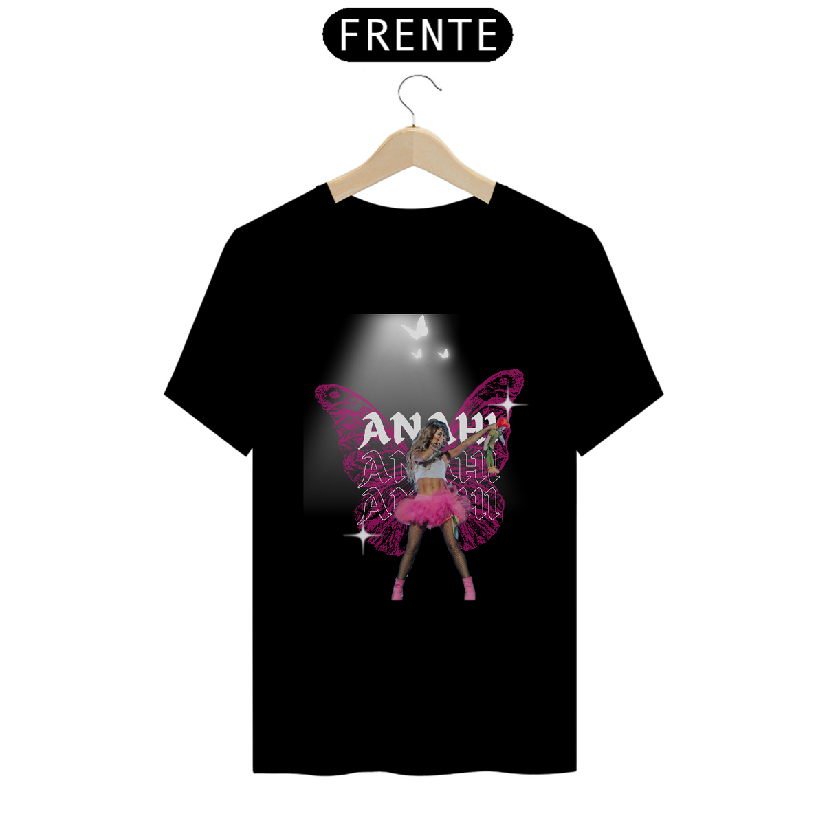 Nome do produto: Camiseta Unissex - RBD Anahi 