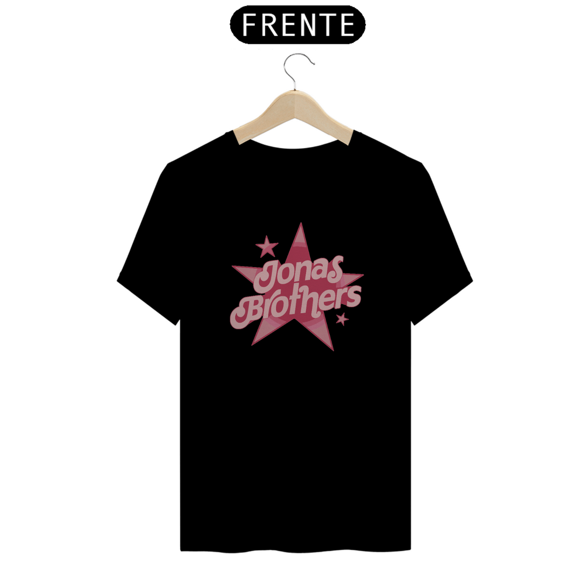 Nome do produto: Camiseta Unissex - Jonas Brothers Star