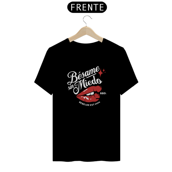 Camiseta Unissex - RBD Besame Sin Miedo