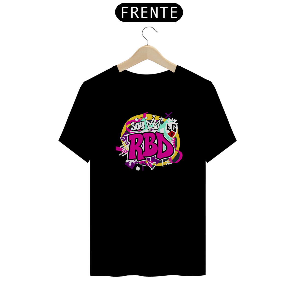 Nome do produto: Camiseta Unissex - RBD Soy RBD