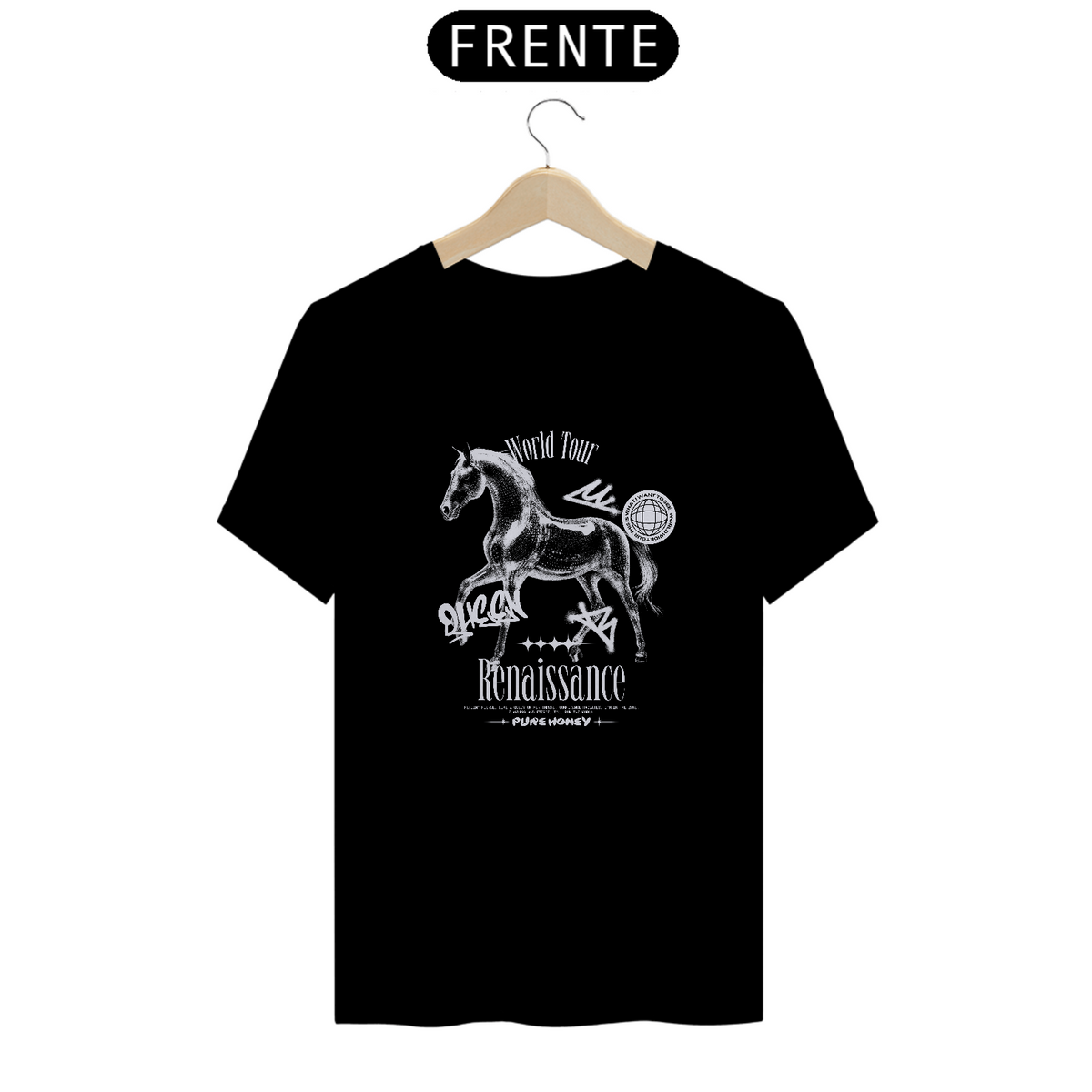 Nome do produto: Camiseta Unissex - Beyonce The Renaissance World Tour