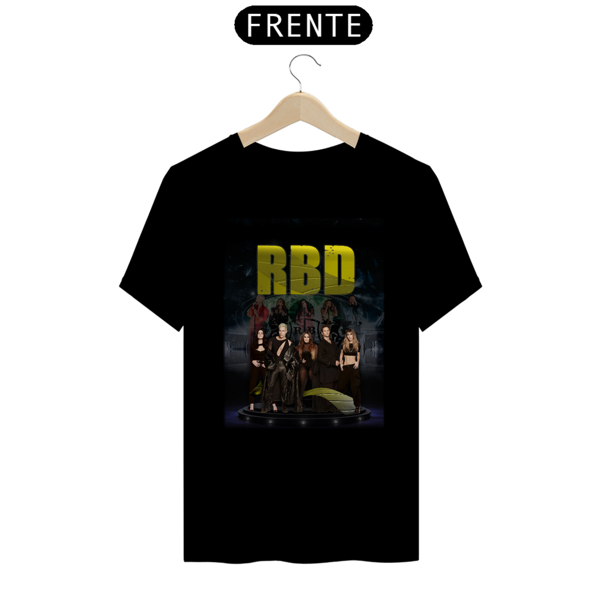 Nome do produto: Camiseta Unissex - RBD No Olvide