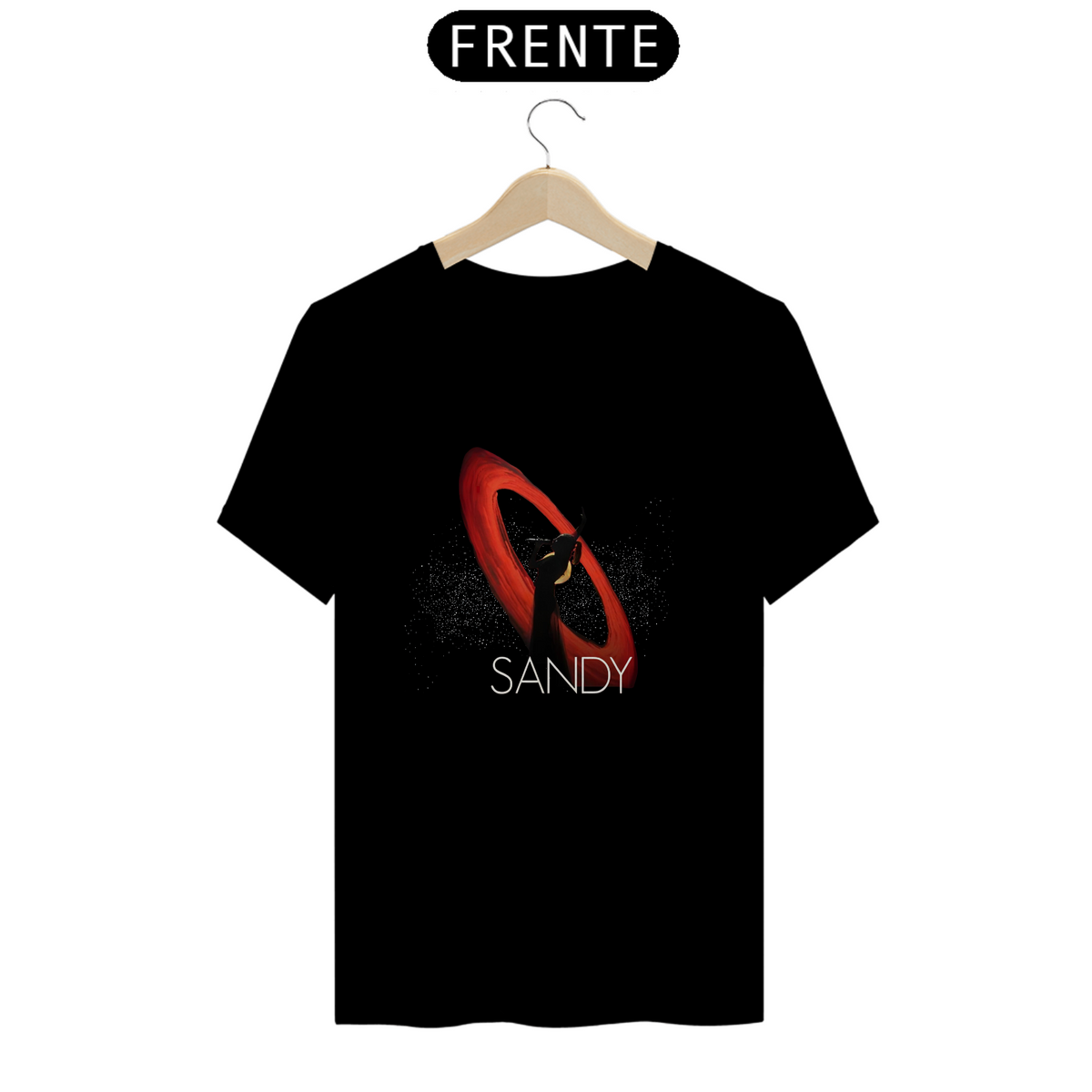 Nome do produto: Camiseta Unissex - Sandy Saturno