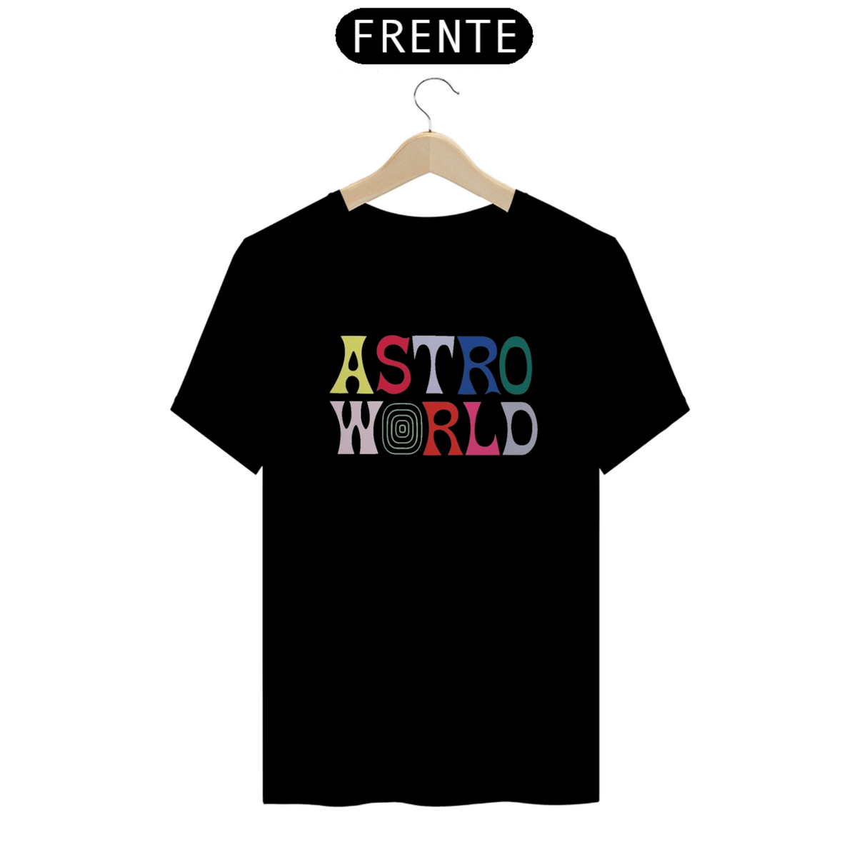 Nome do produto: Camiseta Unissex - Travis Scott Astro World 