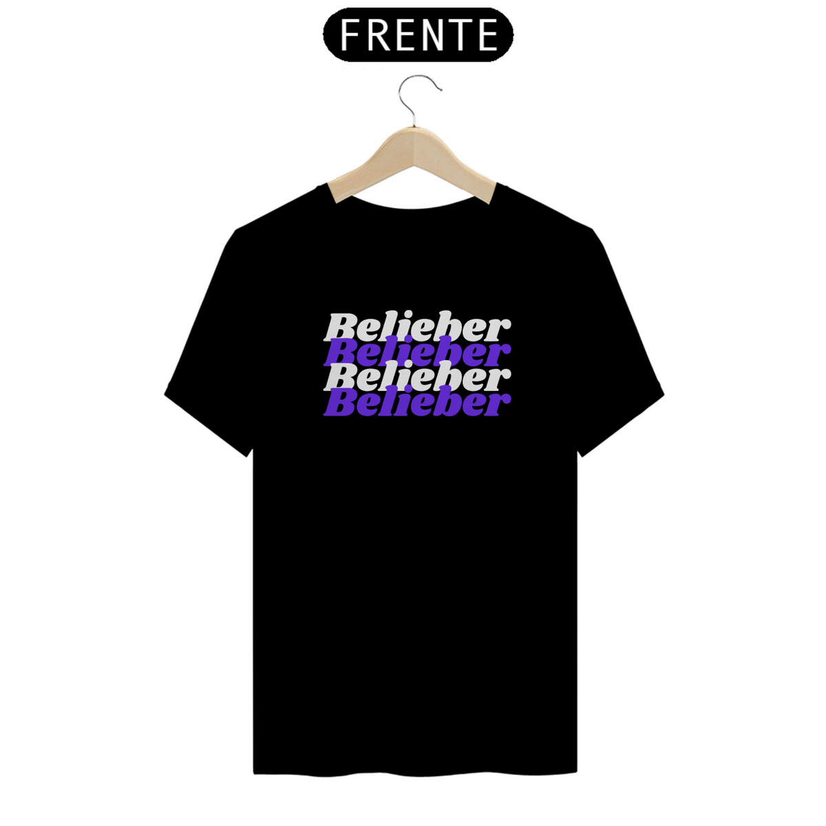 Nome do produto: Camiseta Unissex - Justin Bieber Belieber