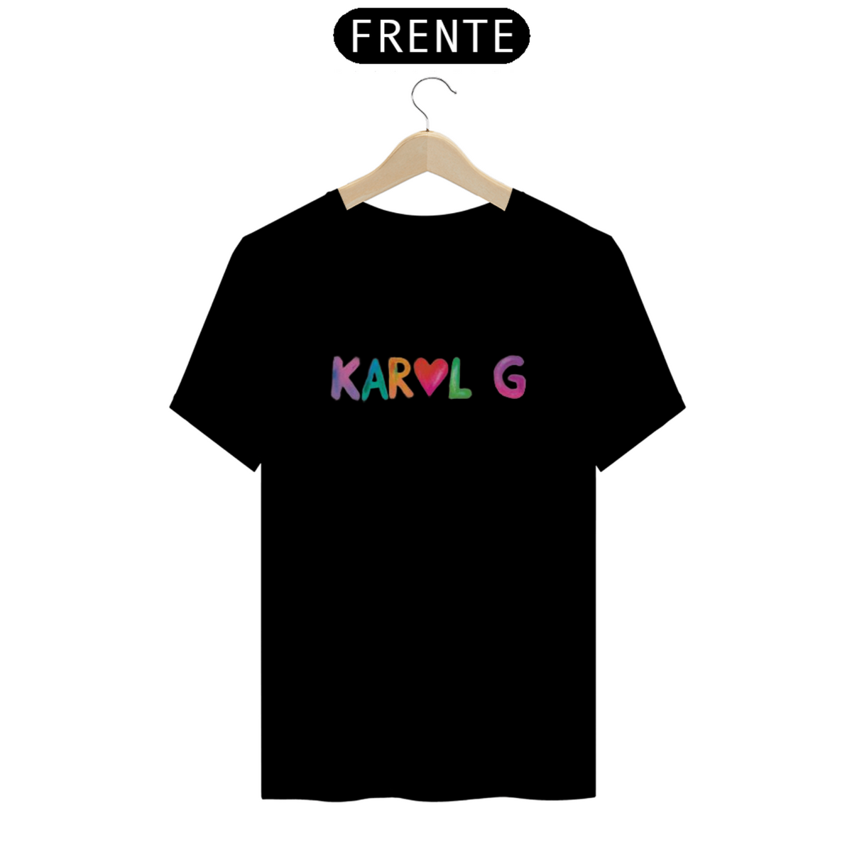 Nome do produto: Camiseta Unissex -  Karol G
