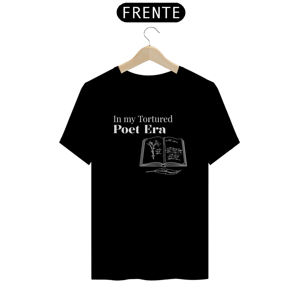 Nome do produto: Camiseta Unissex - Taylor Swift In My Tortured Poet Era