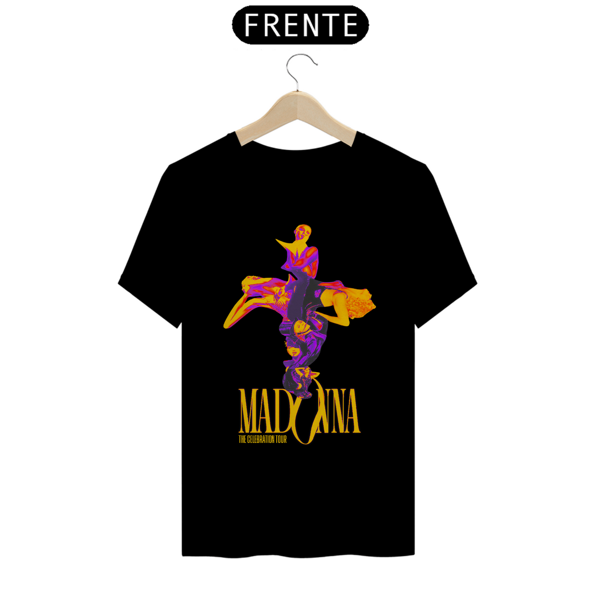 Nome do produto: Camiseta Unissex - Madonna Tour 
